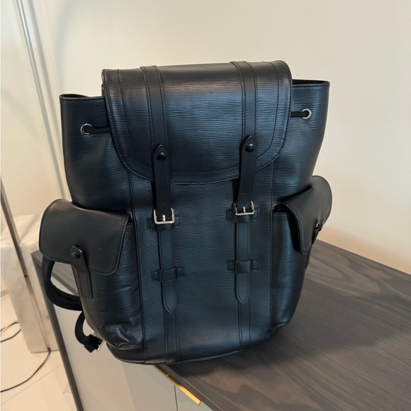 Louis Vuitton Christopher Epi Backpack - Picture 1 of 3